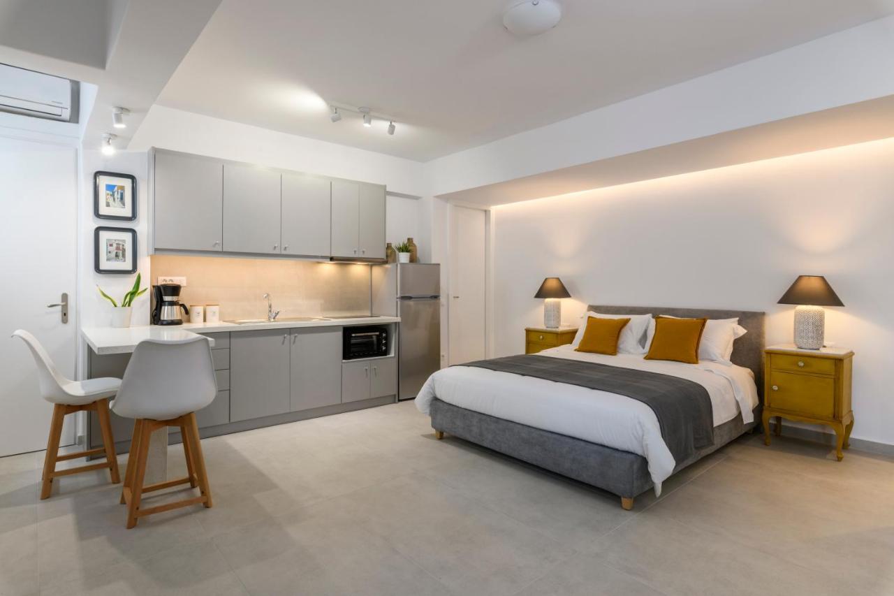 Blueisla Grey Studio Town Mykonos Mykonos Town Kültér fotó